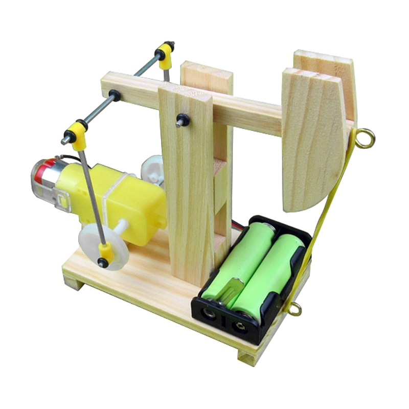 Puzzle Assembled Model Scientific technology DIY Material Kowtow Machine Pumping For Children