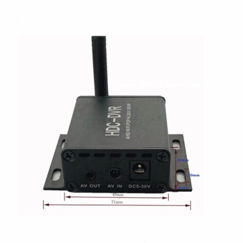 Mini AHD/TVI/CVI HDC DVR Wifi network Camera H.265 Recorder Support 720P/1080P Camera Max