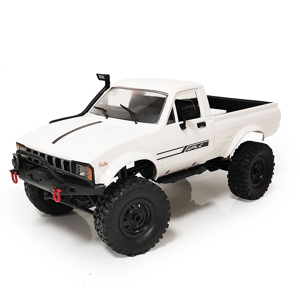 RBR/C WPL C24 1/16 2.4G 4WD Crawler Truck RC Car Full Proportional Control - Photo: 1