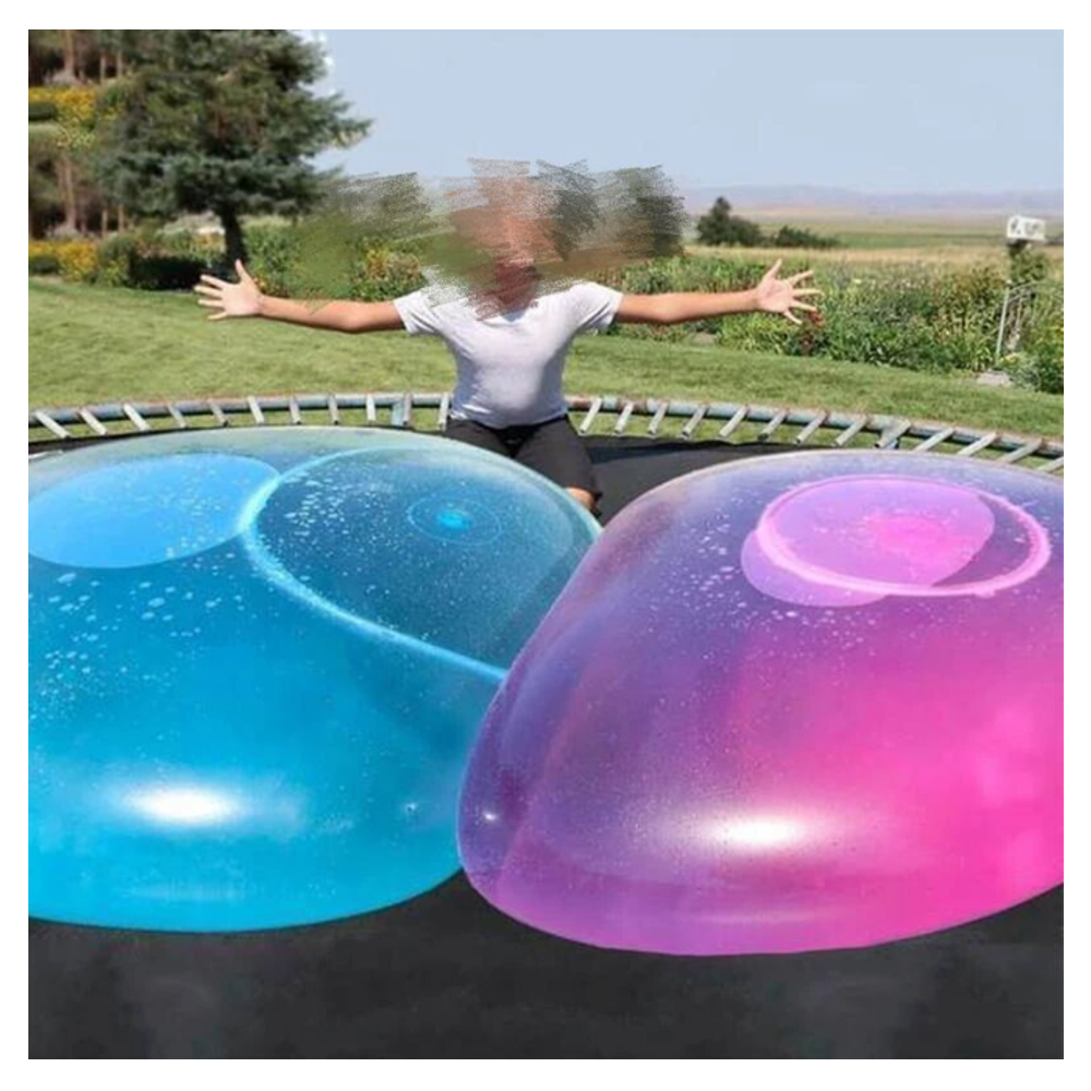 120CM Multi-color Bubble Ball Inflatable Filling Water Giant Ball Toys for Kids Play Gift - Photo: 1
