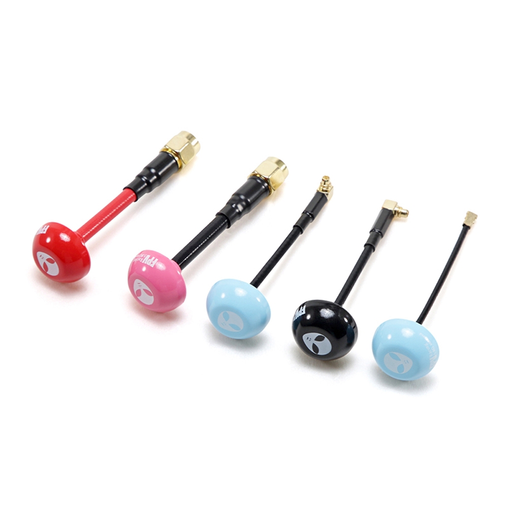 UFO 2 5.8GHz 2.5dBi Gain FPV Antenna RHCP With Optional SMA/RP-SMA/UFL/MMCX/MMCX-L Plug For RC Racer Drone