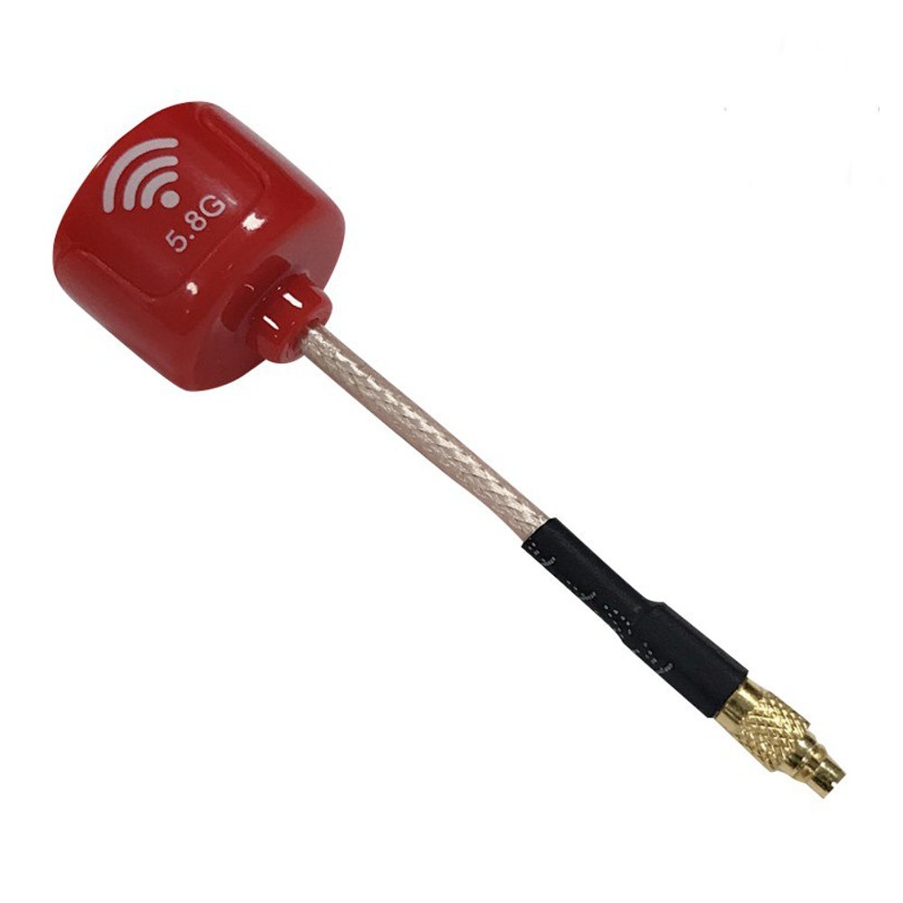 Turbowing 5.8GHz 2.5dBi Gain Vertical Polarization FPV Antenna With MMCX Connector Plug For RC Racer Drone VTX