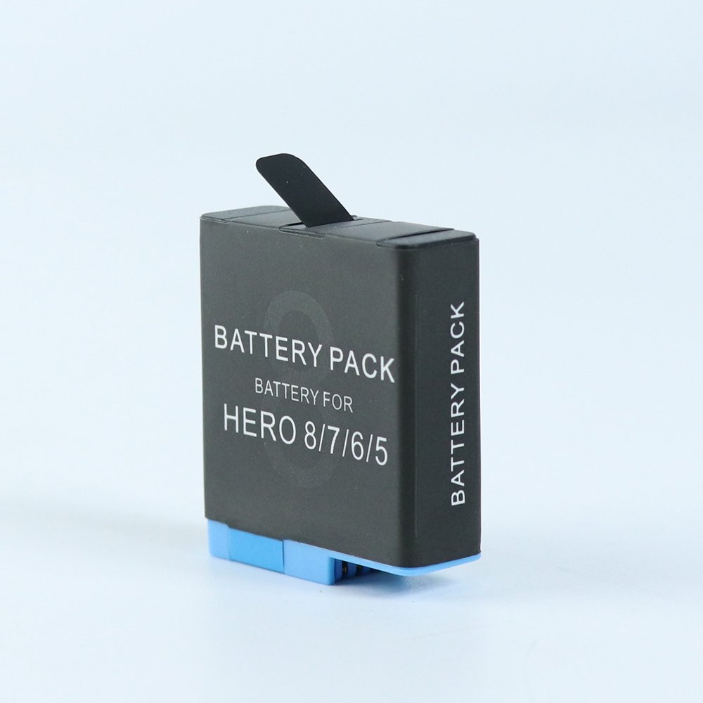 Full Decoding Rechargeable LiPo Battery 3.85V 1220mAh For GoPro Hero 8/7/6/5 FPV Action Camera Support Quick Charge 2.0