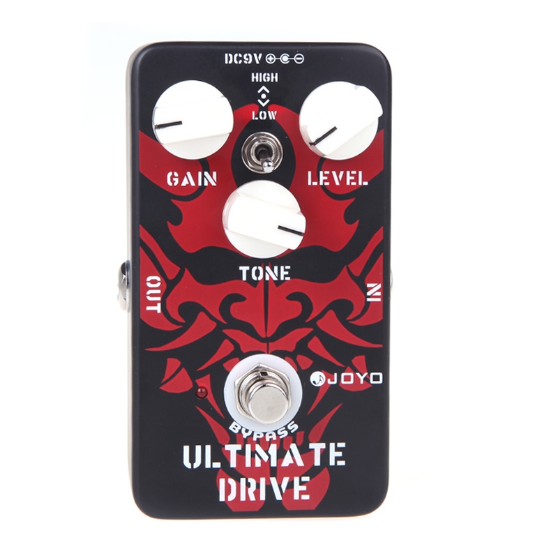 JOYO JF-02 Guitar Effect Pedal Surpassing Diode Tube Amp Ultimate Drive Overdrive Features Bordering-on-distortion Overdrive