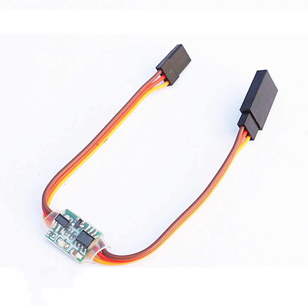 6pcs Servo Signal Reverser Support 5-6V Low Voltage / 3.6-24V High Voltage for RC Airplane Fixed-wing FPV Racer Drone