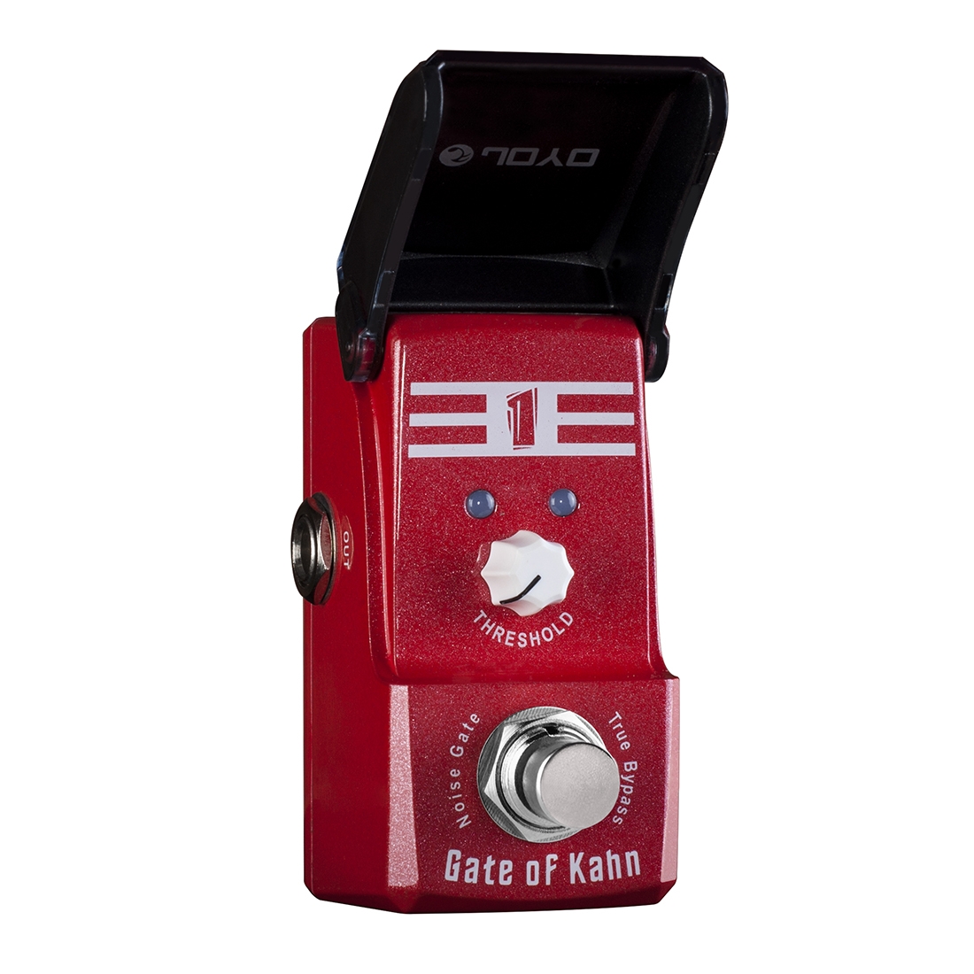 JOYO JF-324 Gate of Kahn Noise Gate Mini Electric Bass Guitar Effect Pedal with Knob Guard Reduce Extra Noise