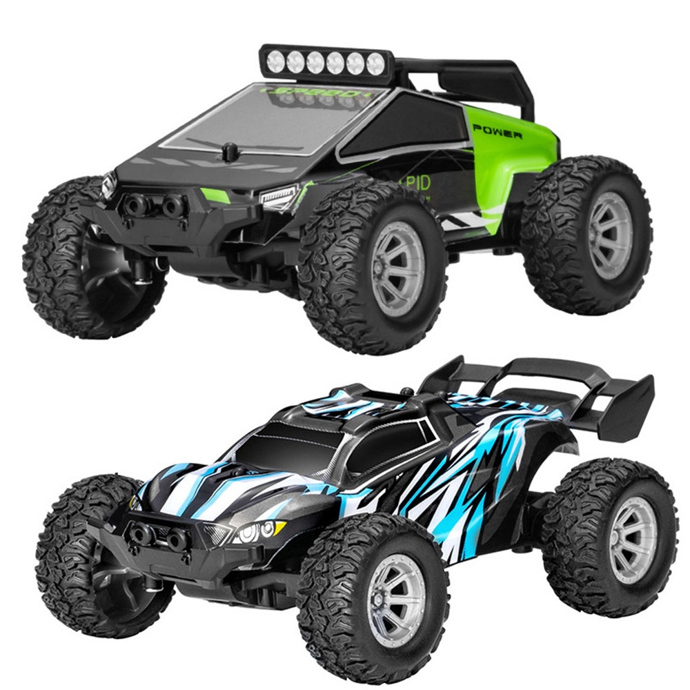 S638 1/32 2.4G 4CH Full Scale Mini RC Car Dual Motor Off-Road Vehicles Kids Child Toys with LED Light Model