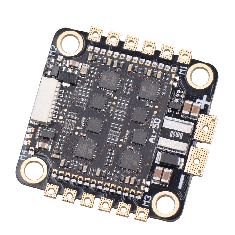 30.5*30.5mm Racerstar Air50 3-6S 50A 4In1 ESC Built-in Current Sensor BLheli_S DShot600 Compatibled with AirF7 Lite