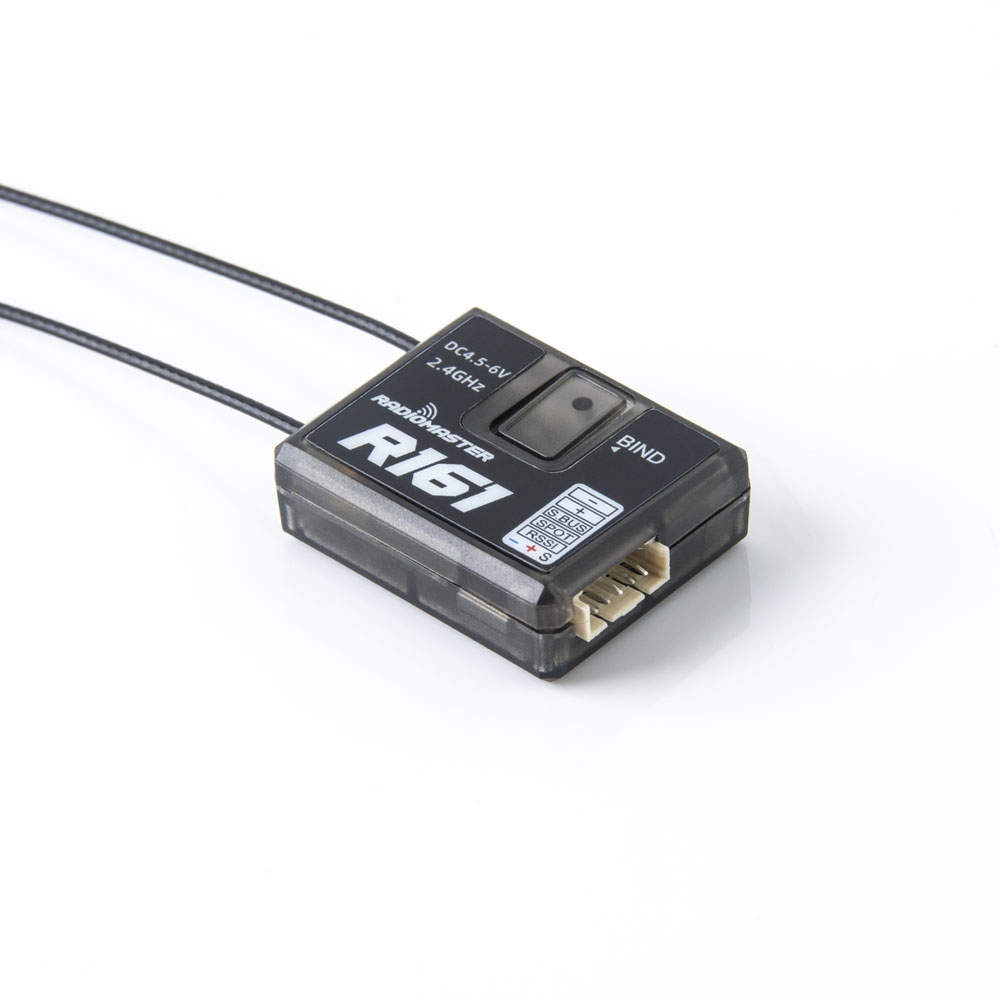 RadioMaster R161 2.4GHz 16CH Over 1KM SBUS S.port Nano Receiver Compatible FrSky D16 Support Telemetry RSSI for RC Drone