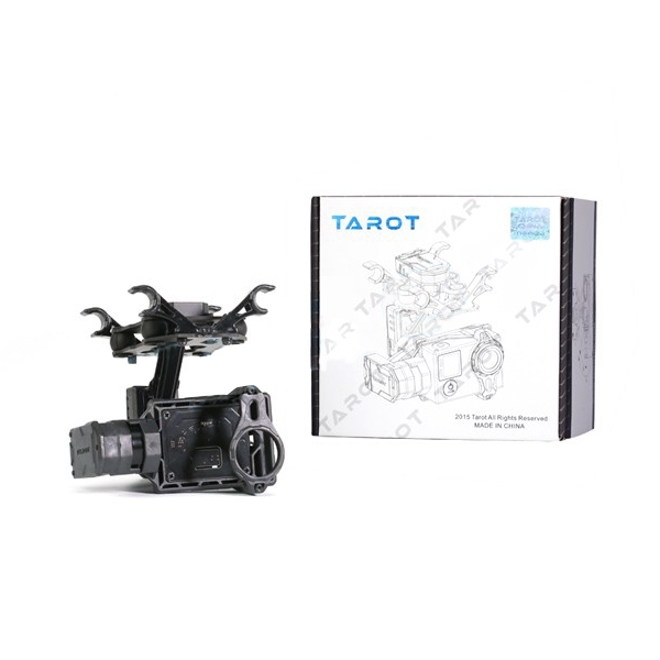 Tarot TL2D01 T2-2D 2 Axis Brushless Gimbal PTZ for Gopro 3 3+ 4 Sport Camera FPV