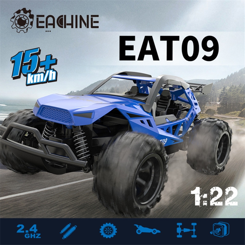 Eachine EAT09 1/22 2.4Ghz High Speed Truck Racing Off Road Vehicle Ratio RC Car 15-20km/h With Two Three Battery