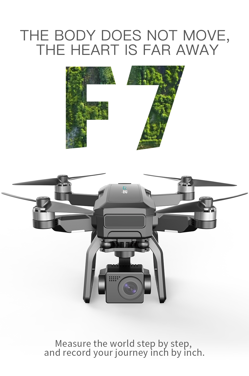 SJRC F7 4K PRO 5G WIFI 3KM FPV GPS with 4K HD Camera 3-Axis Mechanical Gimbal 25mins Flight Time Optical Flow Brushless RC Drone Quadcopter RTF