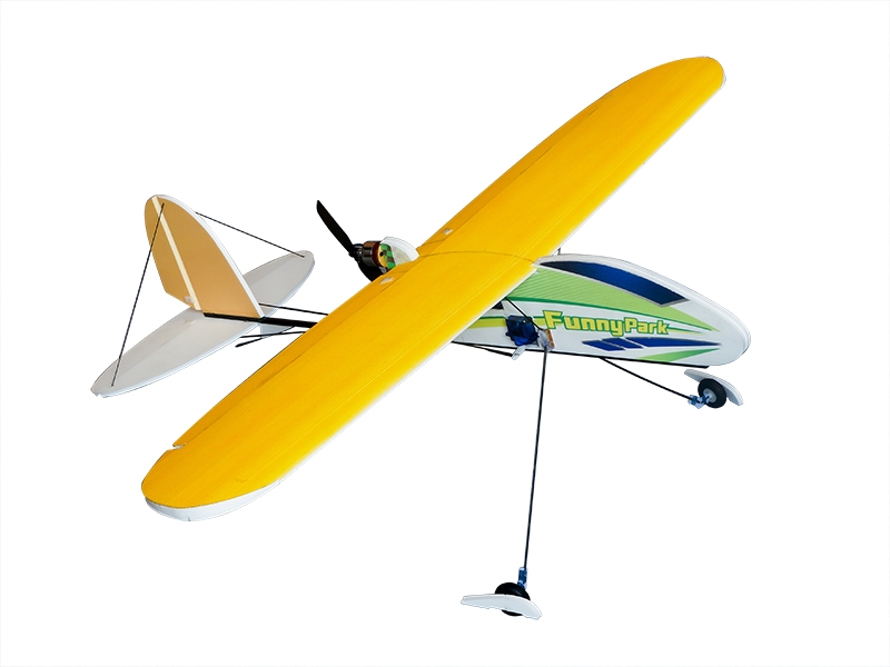 Funny Park Hot Pressing 780mm Wingspan PP Training RC Airplane KIT
