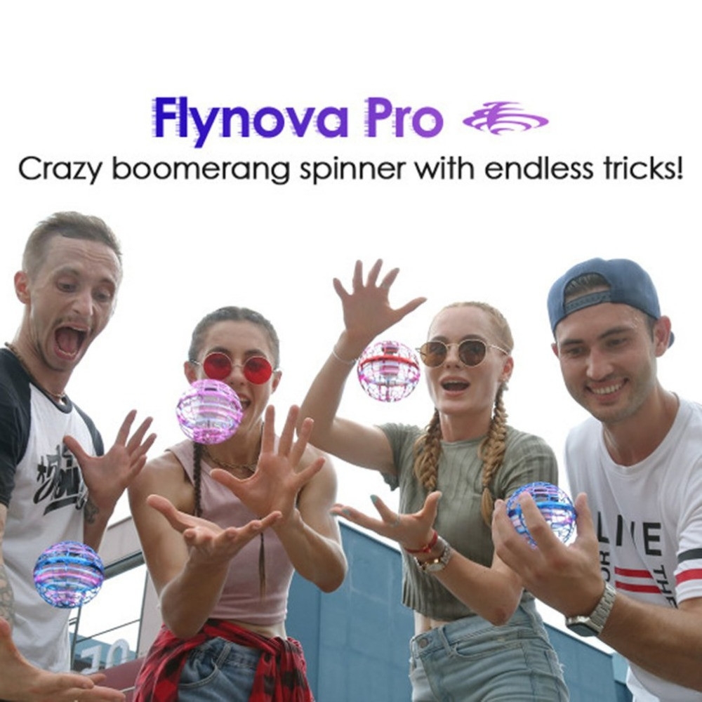 Flynova Pro 2nd Generation Flying Ball Magic Wand Control Free Route Flying Toys