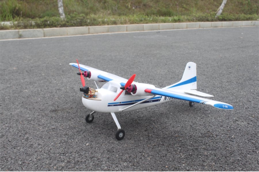 Mini Twin-Engined 185 928mm Wingspan EPO RC Airplane FPV Aircraft PNP