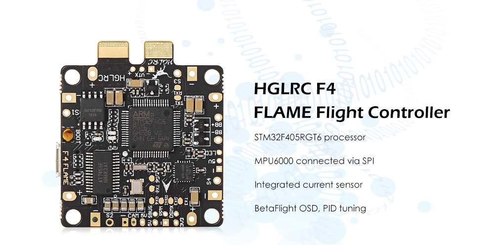 HGLRC F4 FLAME Flight Controller