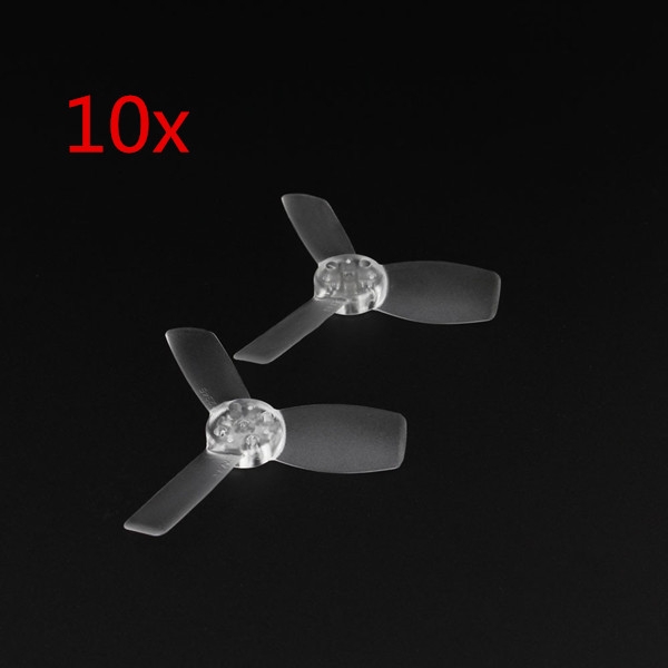 10 Pairs Emax T2345 2.3x4.5 Inch 48mm 1.5mm Hole Bullnose 3-Blade Propeller CW & CCW for Babyhawk 