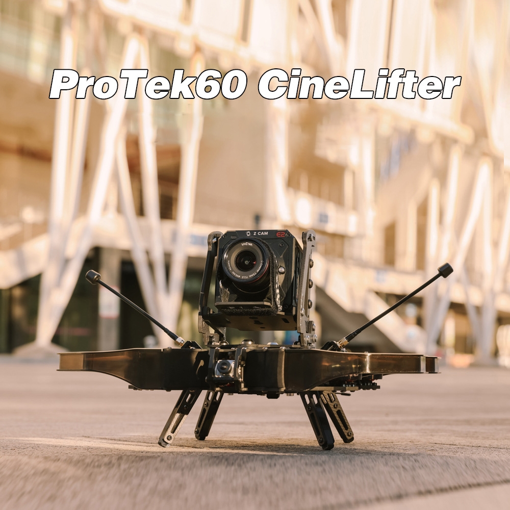 IFlight ProTek60 Pro HD BLITZ Mini F7 80A 6S 6 inch FPV Racing Drone BNF w/ DJI FPV Air Unit Digital System Support ZCAM/RED Cinema Camera