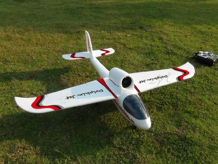 Dolphin Jet 1010mm Wingspan EPO Glider With Landing Gear RC Airplane KIT